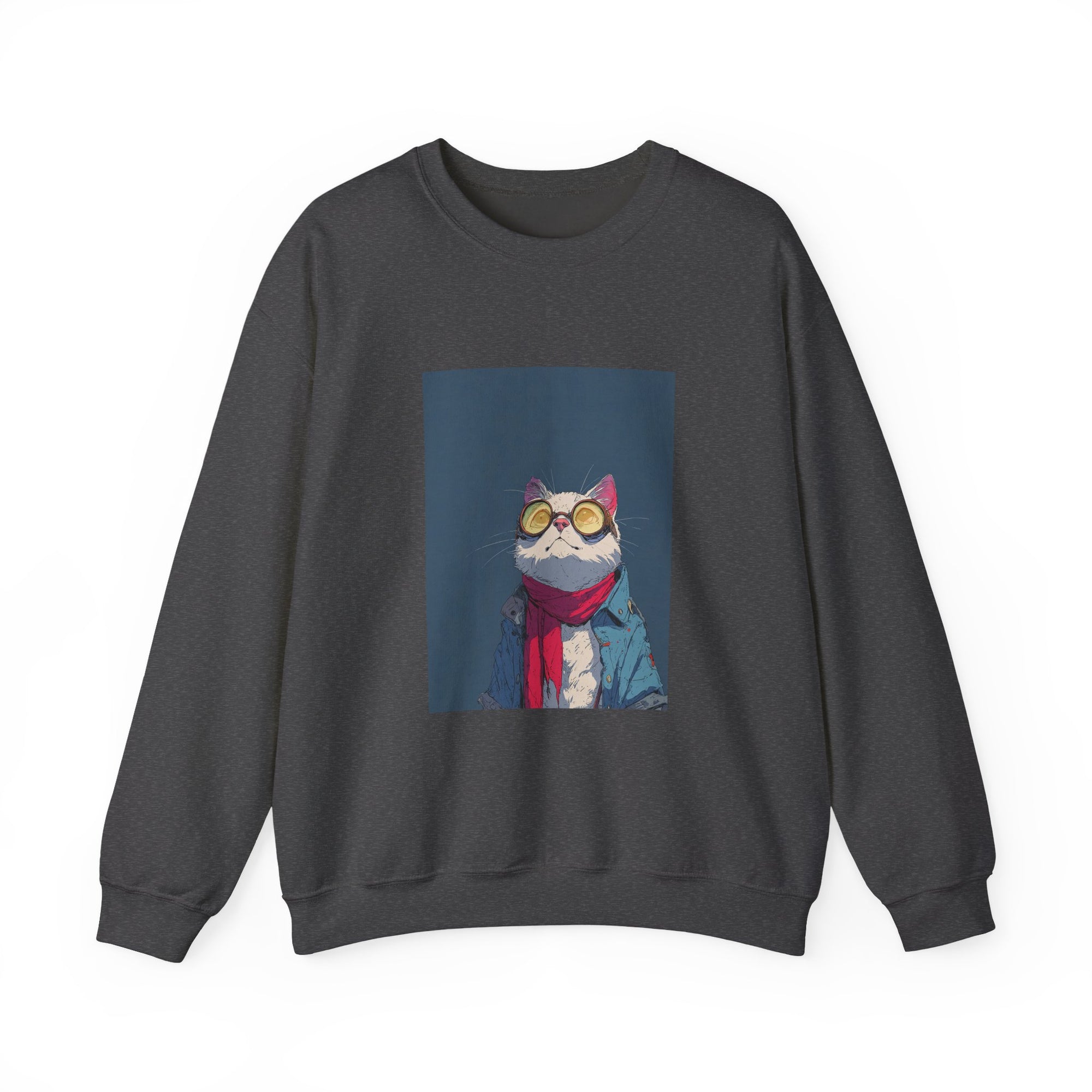 Unisex Heavy Blend™ Crewneck Sweatshirt - Creative - GCat - 0007