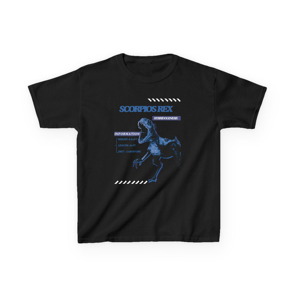 Kid Unisex Heavy Cotton Tee - Jurassic - Scorpios rex