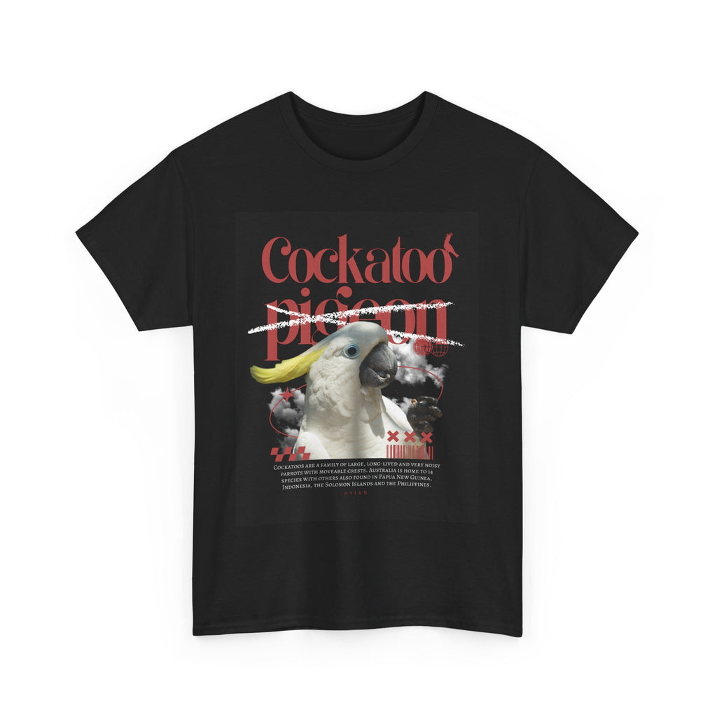 Unisex Heavy Cotton Tee - Cockatoo