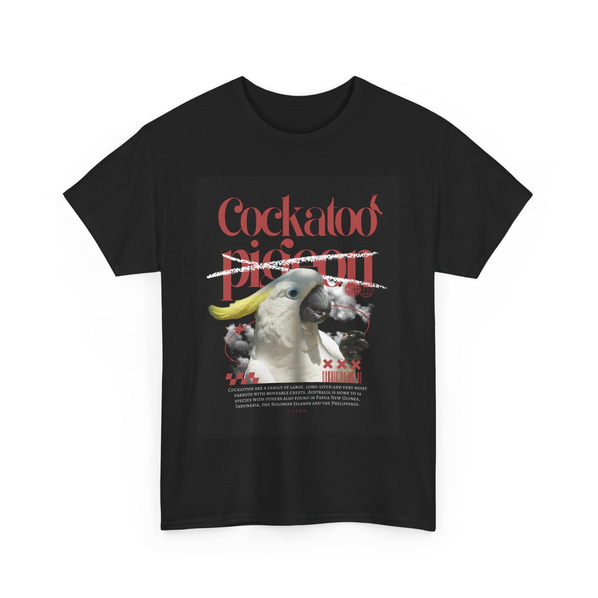 Unisex Heavy Cotton Tee - Cockatoo