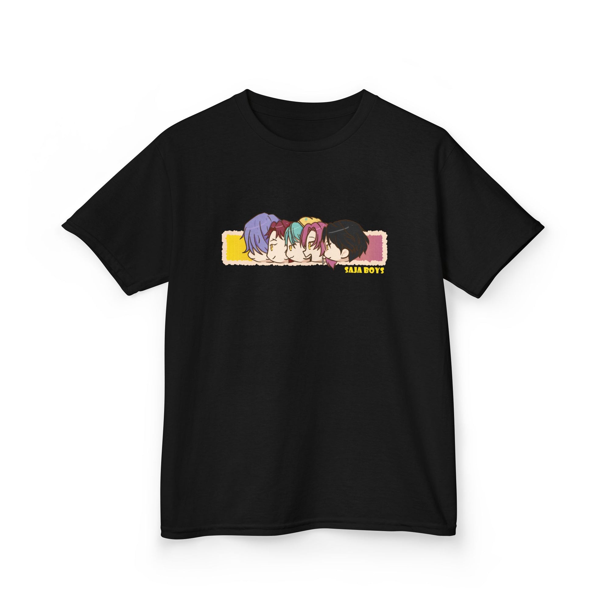 Kid Unisex Heavy Cotton Tee - Creative - KPop Demon Hunters - Saja boys